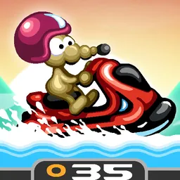 Rat On A Jet Ski logo