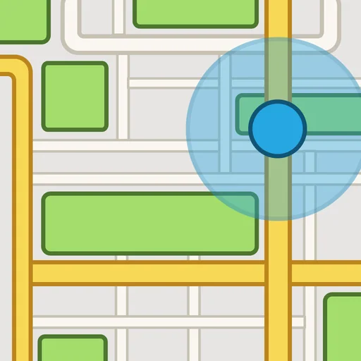 iMaps+ for Google Maps logo