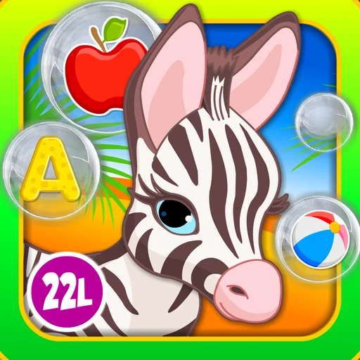 123 Bubble Kids Learning Games logo