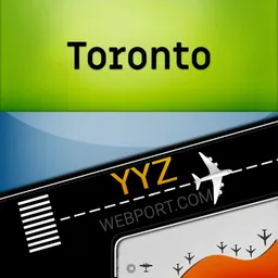 Toronto Airport Info + Radar logo