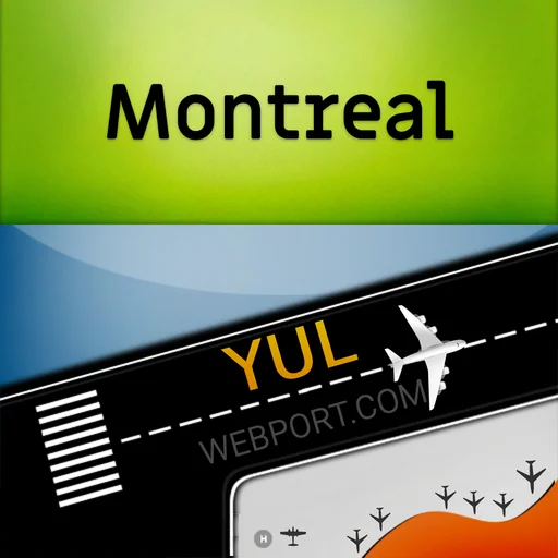 Montreal Airport (YUL) + Radar logo