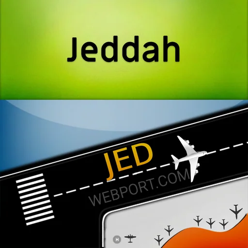 Jeddah Airport Info + Radar logo