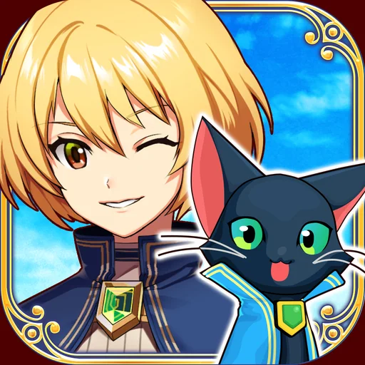 クイズRPG 魔法使いと黒猫のウィズ logo