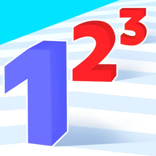 Number Master: Run and merge logo