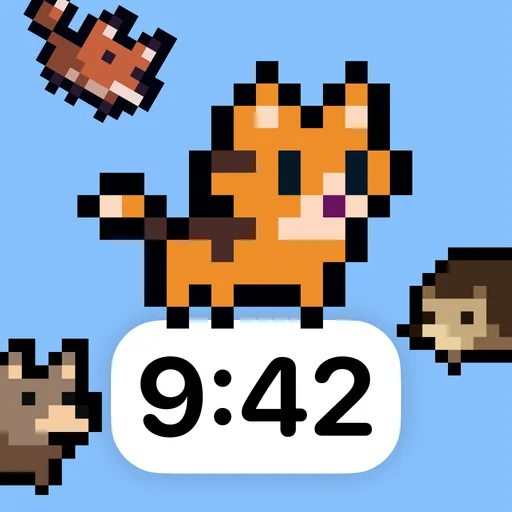 Pixel Pals Widget Pet Game logo