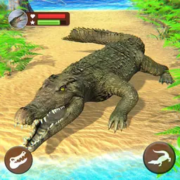 Wild Crocodile Family Sim logo