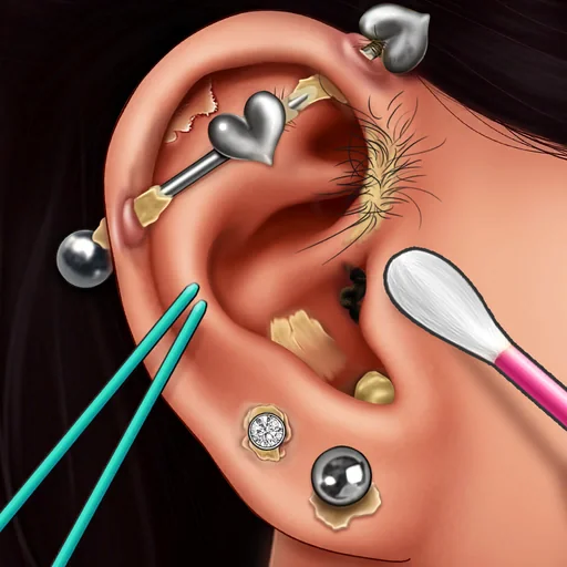 Ear Piercing & Tattoo Games logo