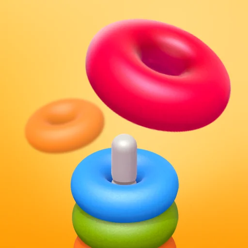 Color Sort 3D — Hoop Puzzle logo