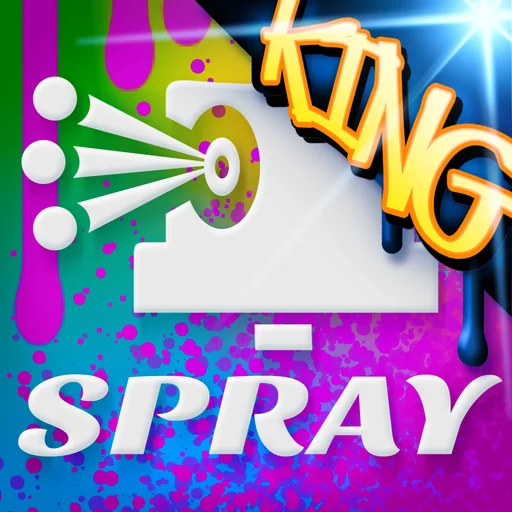 Graffiti Spray Can Art - KING logo