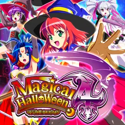 【パチスロ】マジカルハロウィン4 logo