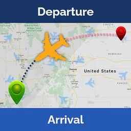 Live Flights Tracker logo