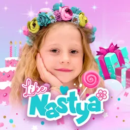 Like Nastya: Party Time logo