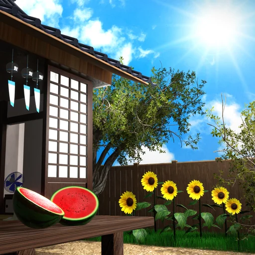 脱出ゲーム 田舎の夏休み。 logo