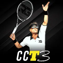 Cross Court Tennis 3 logo
