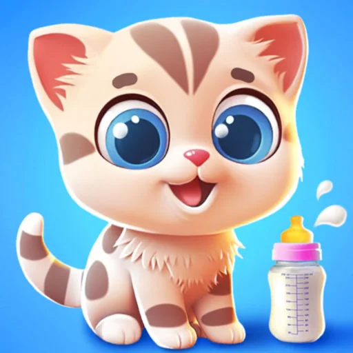 Cat & Kitty, Vet Game for Kids logo