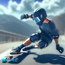 Downhill Racer logo