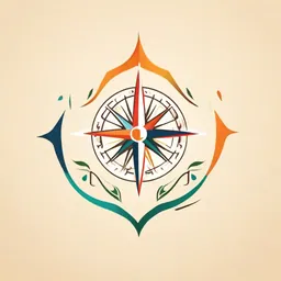 Marathi Hindi Compass logo