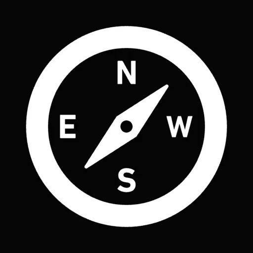 The Compass -Simple- logo