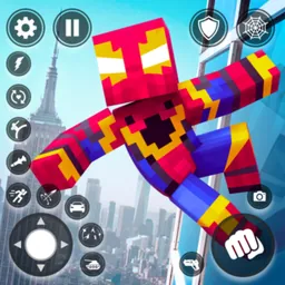 Mr Spider Hero Shooting Puzzle logo