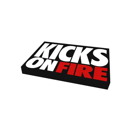 KicksOnFire: Shop + Local Heat logo