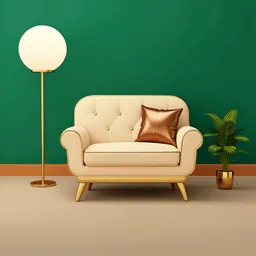 DecorAI: AI Interior Design logo