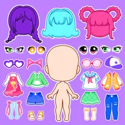 Chibi Dolls - Games for Girls logo