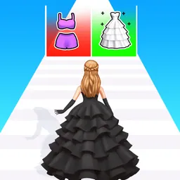 Doll Dress up: Makeover Run logo