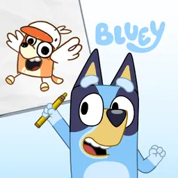 Bluey's Quest for The Gold Pen logo