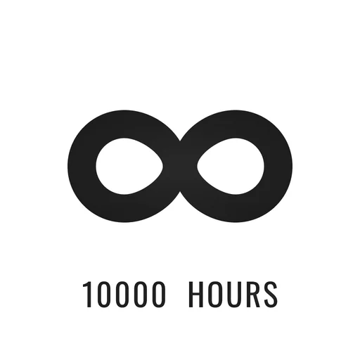10000 Hours - Skill Tracker logo