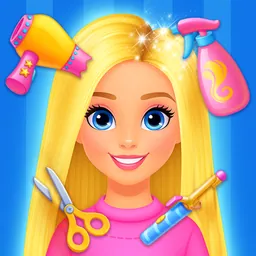 Hair Salon Games For Kids logo