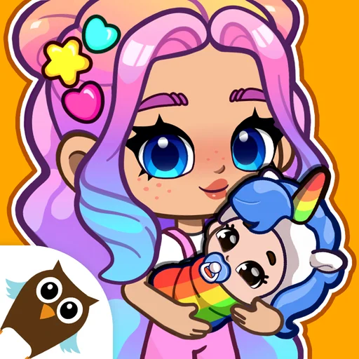 Dopples World: My Avatar Town logo