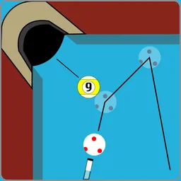 Billard Aiming Calculator Pro logo