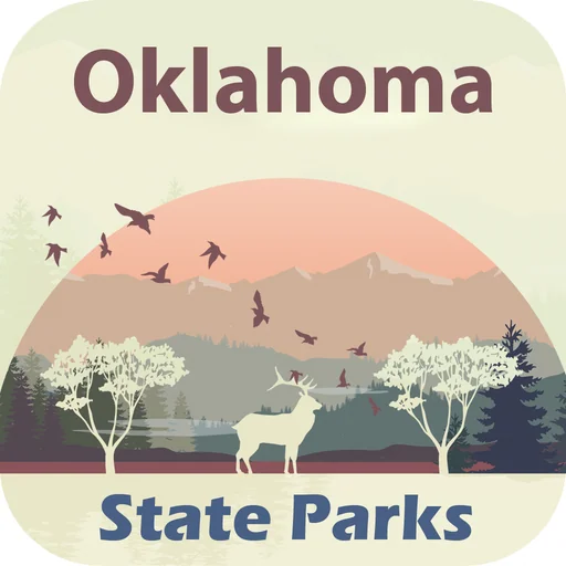 Oklahoma-State Parks & Trails logo