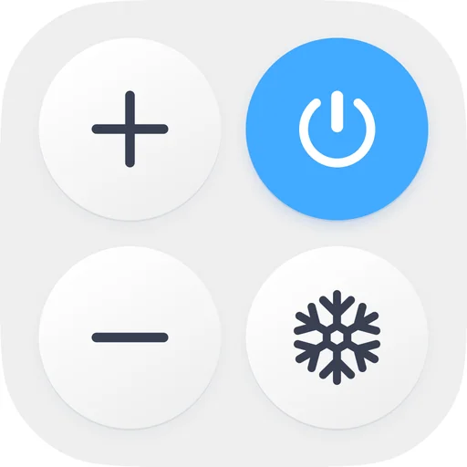 Universal AC Remote Control + logo