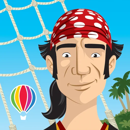 Usborne Sticker Pirates logo