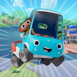Mojo Swoptops Saves the Day logo