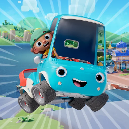 Mojo Swoptops Saves the Day logo