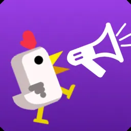 Scream Chicken! Run logo