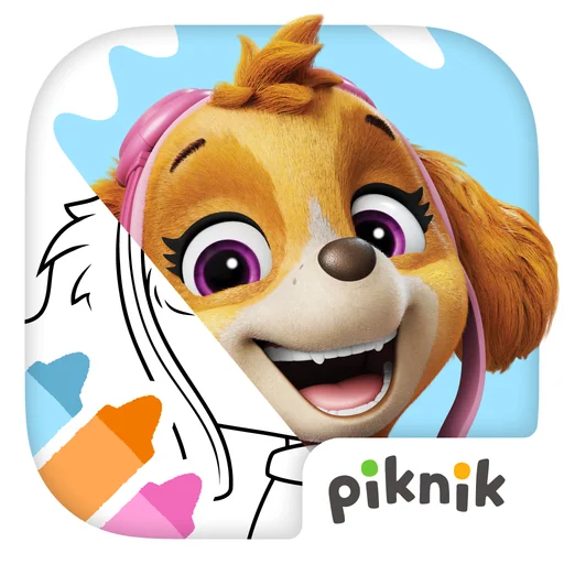 Crayon Club: Color PAW Patrol logo
