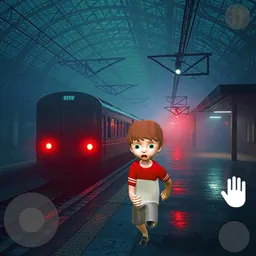 Horror Train Night Escape Game logo