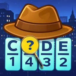 Cryptogram Detective Puzzle logo