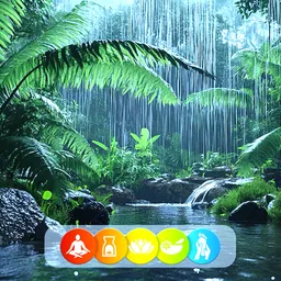 Relaxing Rain Sounds Ambience logo