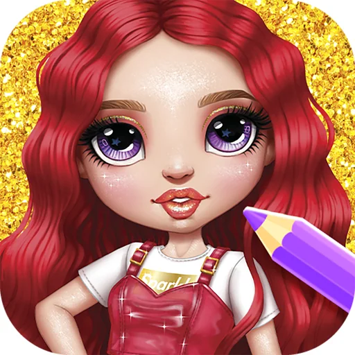 Rainbow High: Coloring Games logo