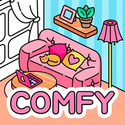 Cozy Home: Comfy Coloring Book logo