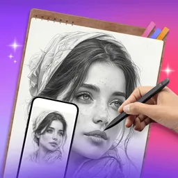 Easy Drawing, Sketch & Draw logo