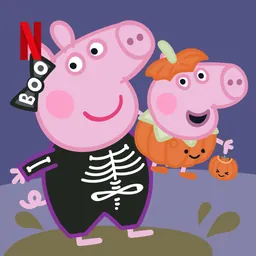 World of Peppa Pig NETFLIX logo