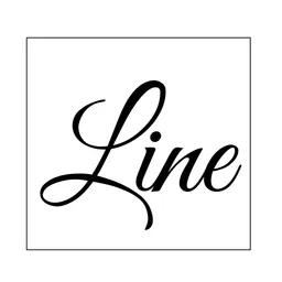 Line Art Draft - Line from Pic logo