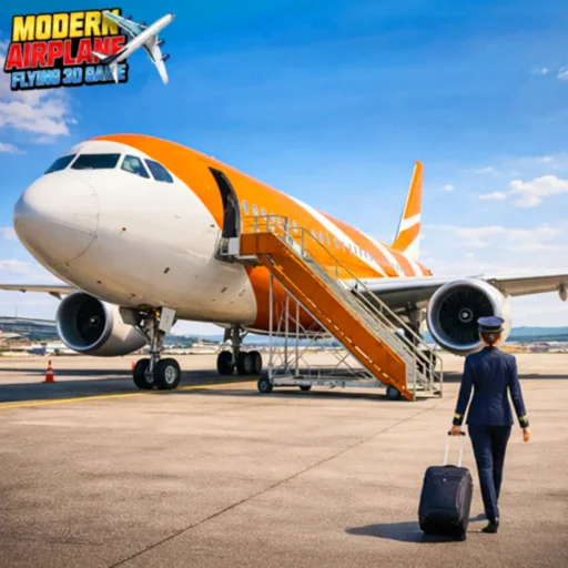 Airplane Simulator Flying Game logo