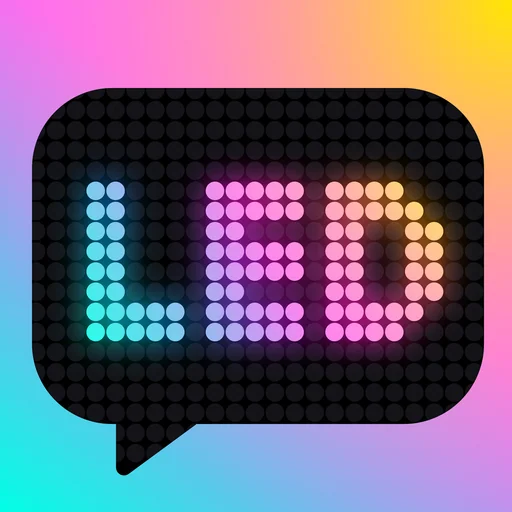 LED Banner-FlashText LED logo