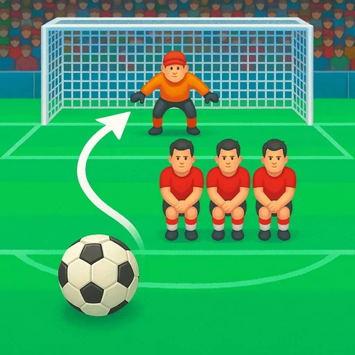 Soccer Game - Free Kick Watch logo